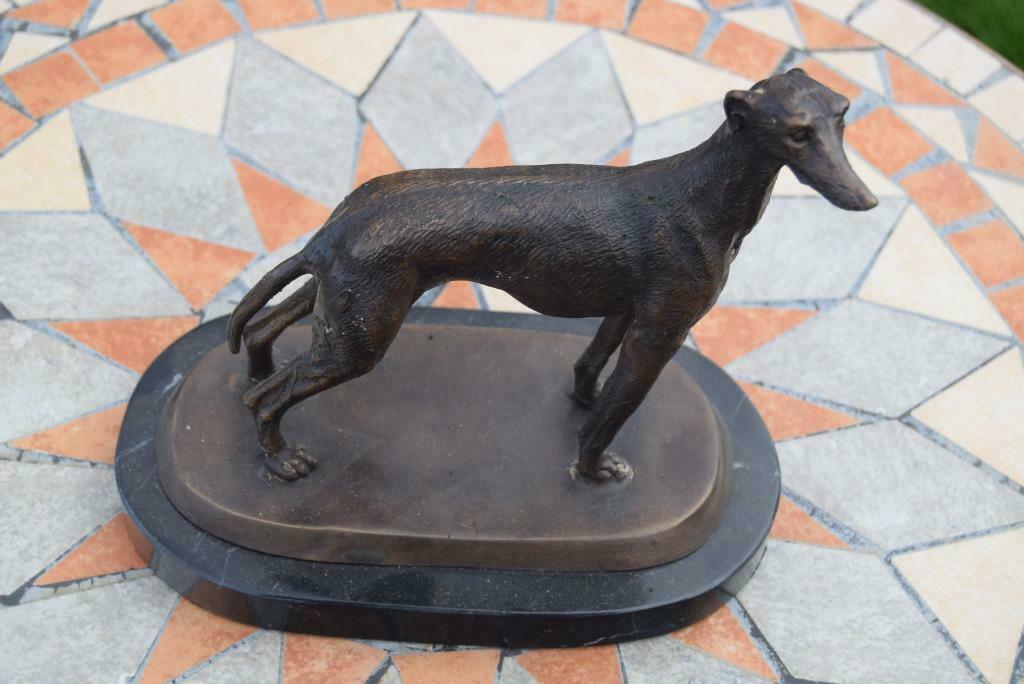 Bronze animalier (le lévrier), Enlèvement ou Envoi, Bronze