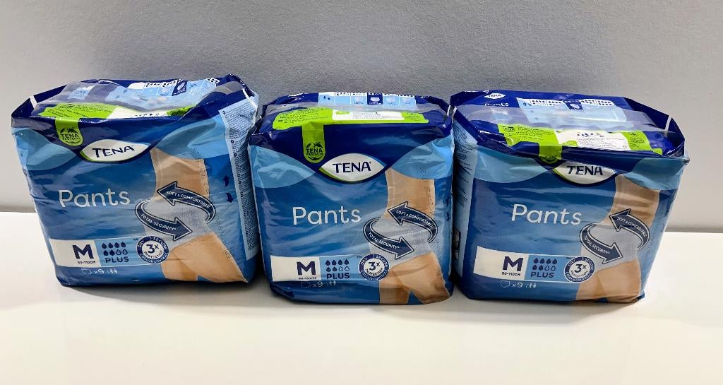 4 x Tena incontinentiebroekjes (M/L), Ophalen of Verzenden, Nieuw
