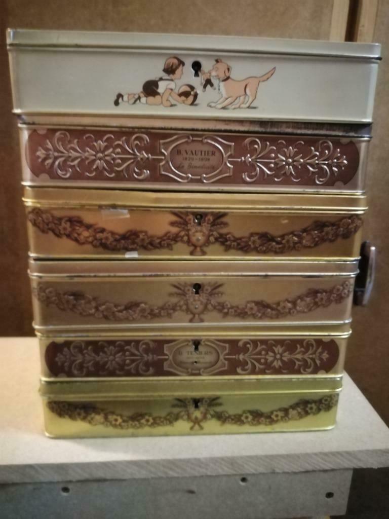 Anciennes boîtes métal, Ophalen, Gebruikt, Overige, Overige merken