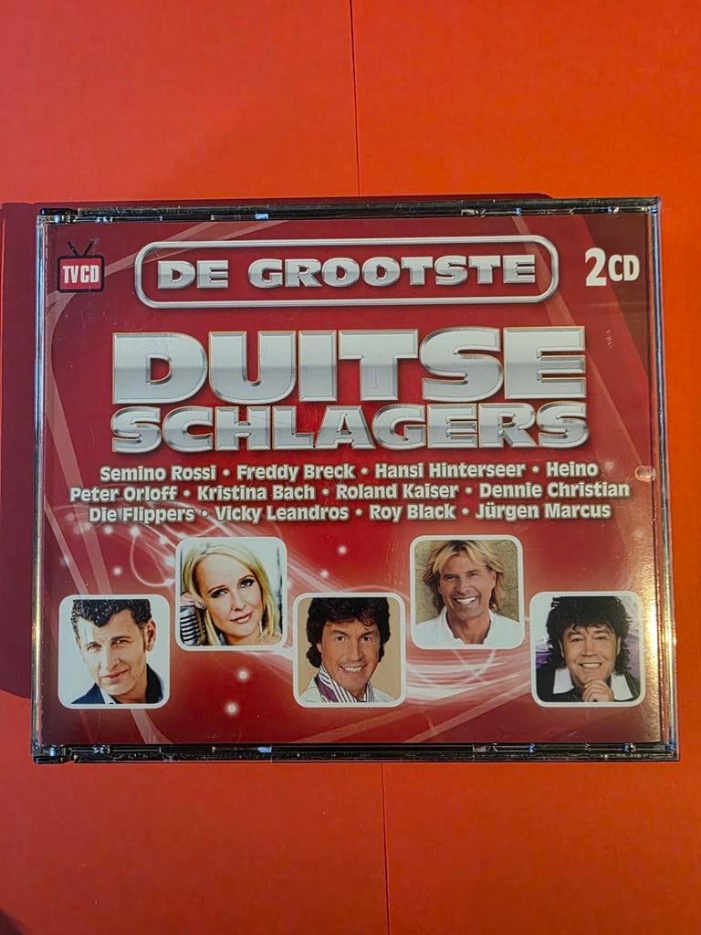 De grootste Duitse schlagers  - 2 cd -, Cd's en Dvd's, Ophalen of Verzenden, Zo goed als nieuw