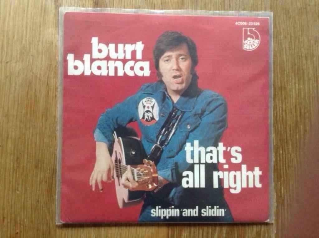 single burt blanca, Enlèvement ou Envoi, 7 pouces, Rock et Metal, Single