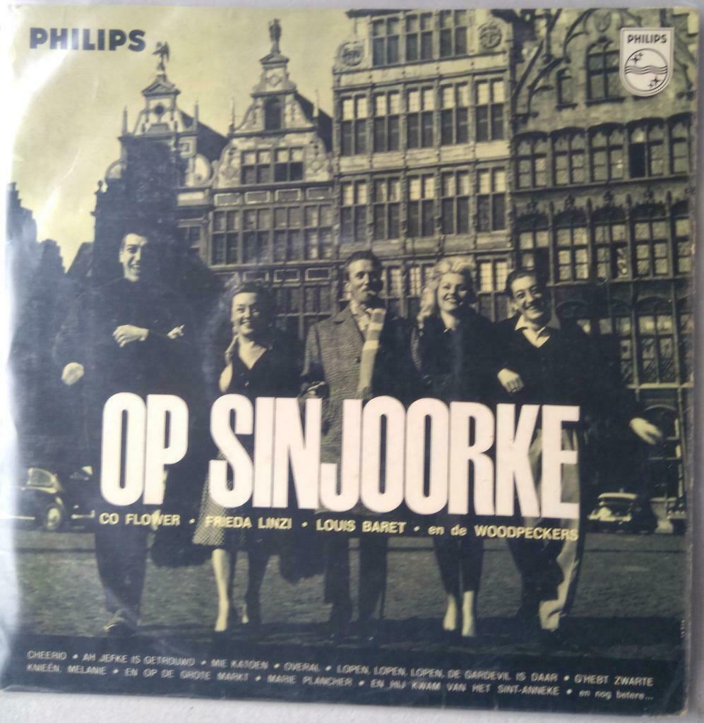 Op Sinjoorke – Co Flower, Woodpeckers, Frieda Linzi - 10" lp, Cd's en Dvd's, Ophalen of Verzenden, Gebruikt, 10 inch, Levenslied of Smartlap