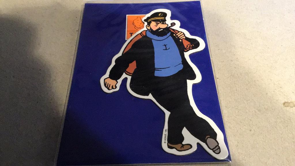 Aimant Tintin (f3), Enlèvement ou Envoi, Tintin, Neuf, Statue ou Figurine