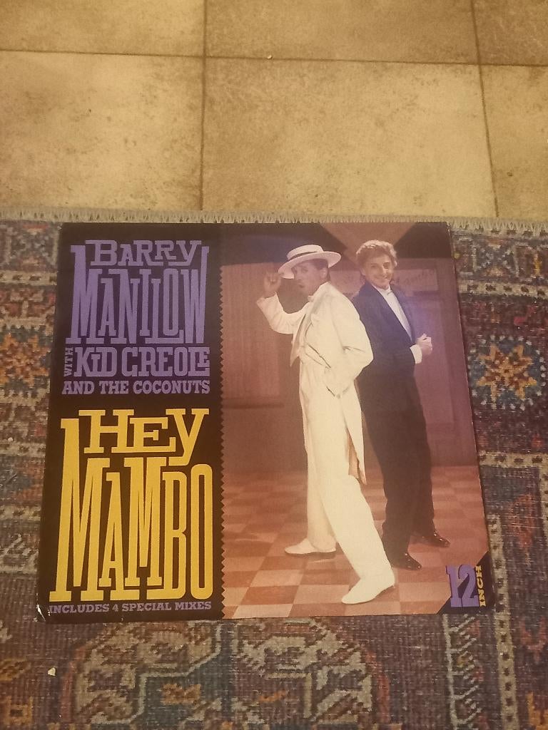 Lp (12) van Barry Manilow With Kid Creole And The Coconuts, Cd's en Dvd's, Ophalen of Verzenden, Zo goed als nieuw, 12 inch