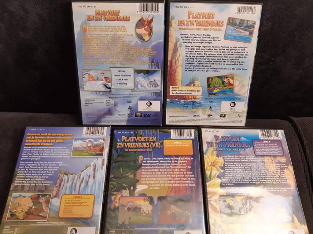 DVD PLATVOET (nr 4/9), Alle leeftijden, Ophalen of Verzenden, Zo goed als nieuw, Tekenfilm