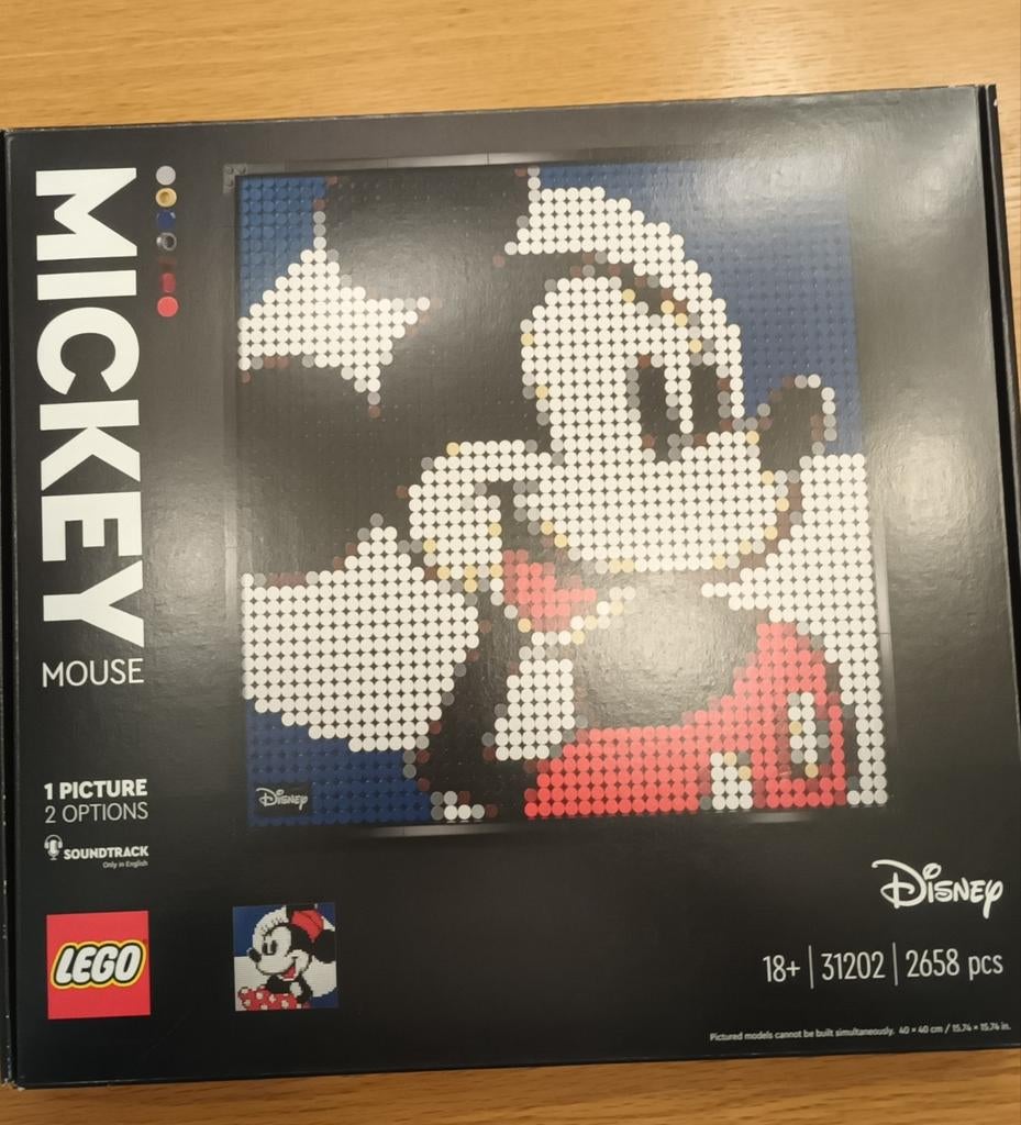 Lego 31202 Mickey Mouse, Lego, Ensemble complet, Comme neuf, Enlèvement
