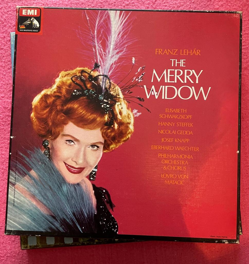 Vinyl - Franz Lehar - The merry widow, Cd's en Dvd's, Ophalen of Verzenden, Zo goed als nieuw