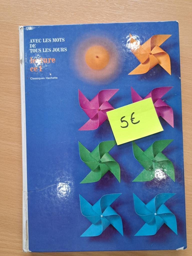 Avec les mots de tous les jours CE1 Manuel scolaire Français, Enlèvement, Utilisé, Primaire, Français