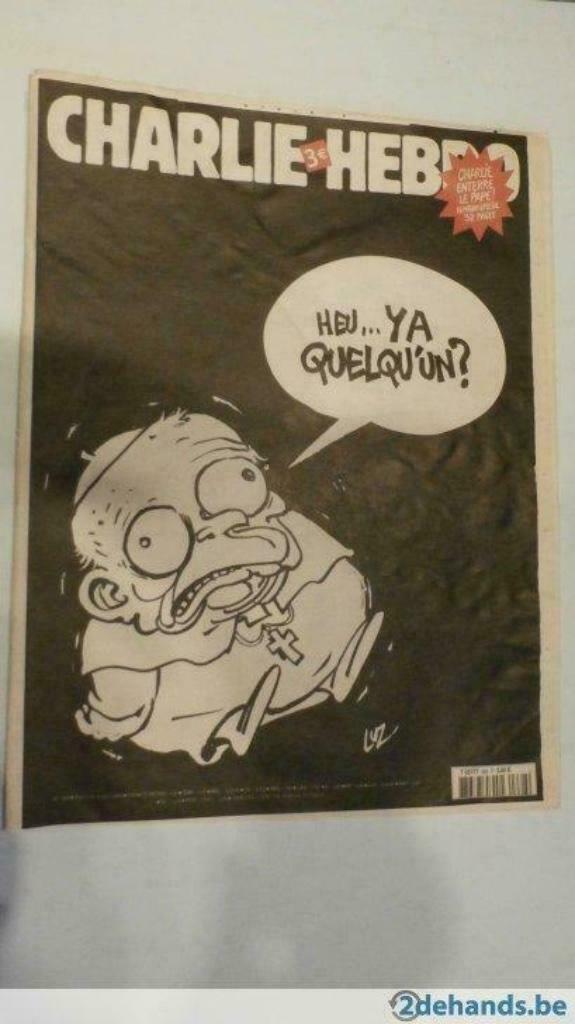 Charlie Hebdo  : Enterre le pape N° spécial 668, Boeken, Tijdschriften en Kranten, Verzenden, Gelezen, Overige typen