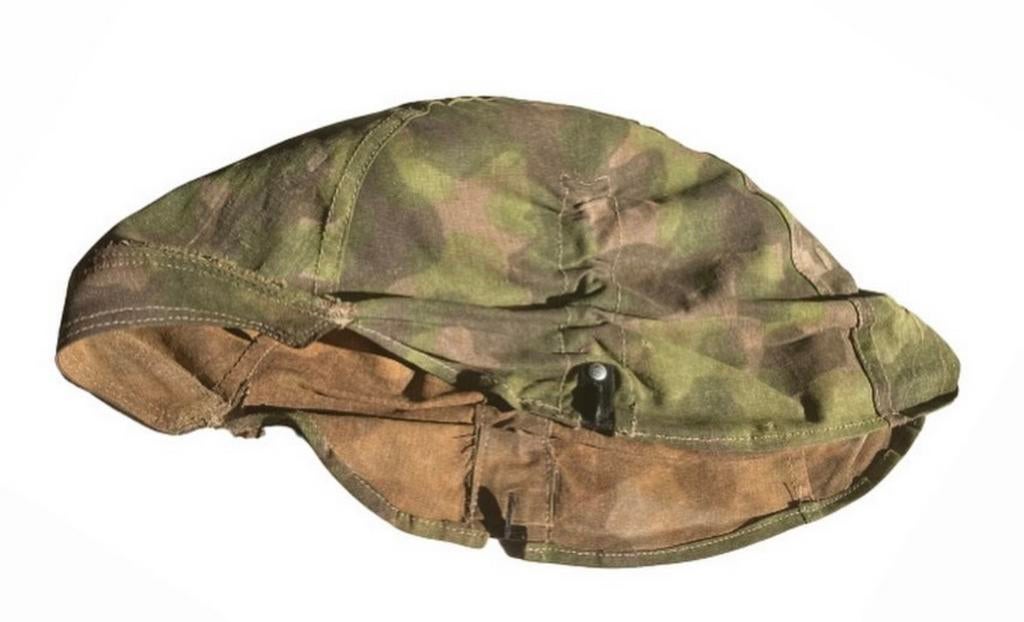 Waffen helm cover origineel materiaal - Blurred Edge, Ophalen of Verzenden