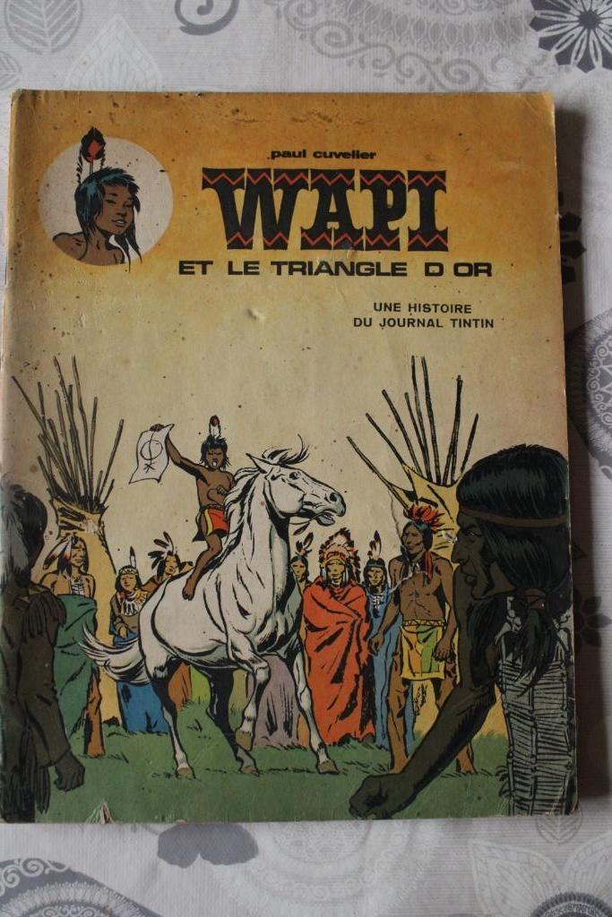 Wapi et le triangle d'or - EO - 1969 - paul cuvelier, Livres, BD, Utilisé, Une BD, Enlèvement ou Envoi