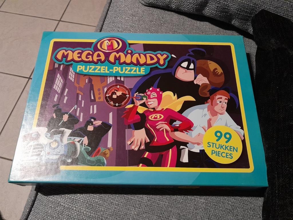 Mega minder puzzel 99 stuks, Kinderen en Baby's, Ophalen, Zo goed als nieuw