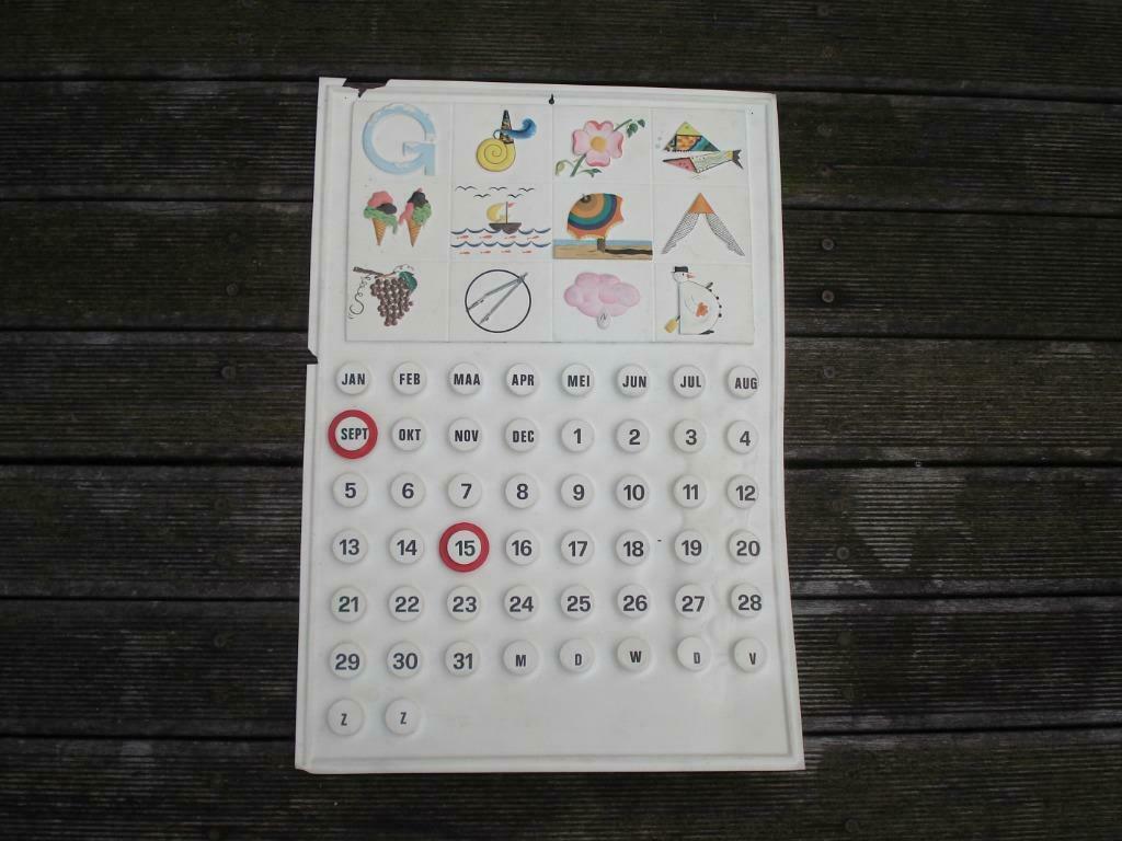 Eeuwige kalender, Ophalen of Verzenden, Zo goed als nieuw