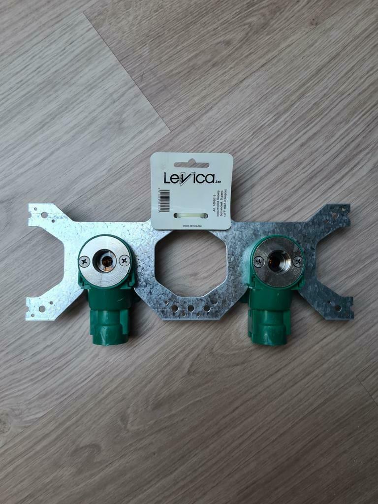 Boîtier double encastrable Levica, Enlèvement, Neuf