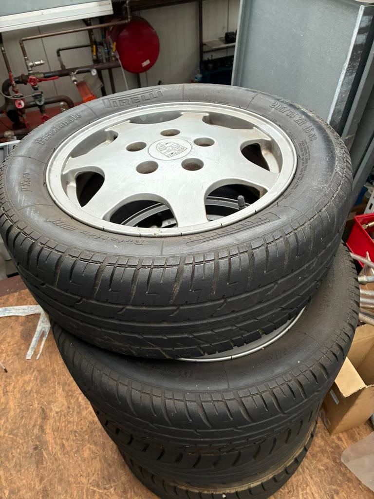 Porsche 964 velgen, Auto-onderdelen, Banden en Velgen, Ophalen, Band(en)