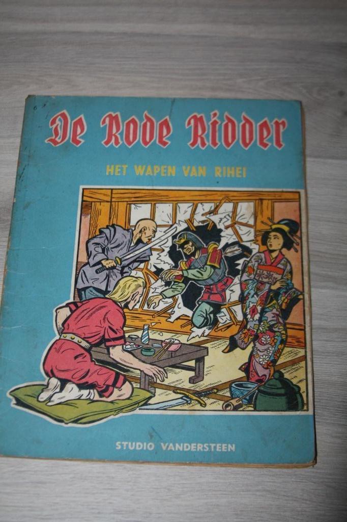 1e druk nr 6 De Rode Ridder  ( Willy Vandersteen ) 1961, Enlèvement ou Envoi, Willy Vandersteen, Une BD, Utilisé