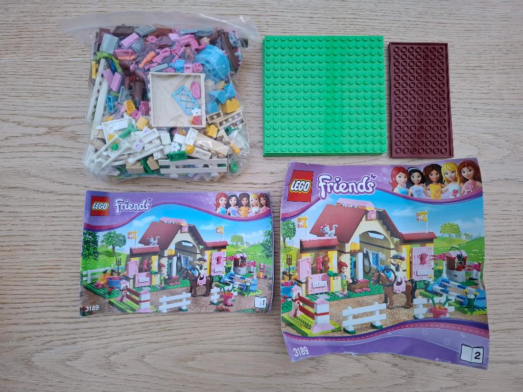 Set Lego Friends 3189 Les écuries de Heartlake City, Ophalen of Verzenden, Gebruikt, Complete set, Lego