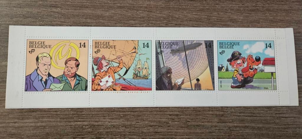 Postzegels stripfiguren 1991, Ophalen