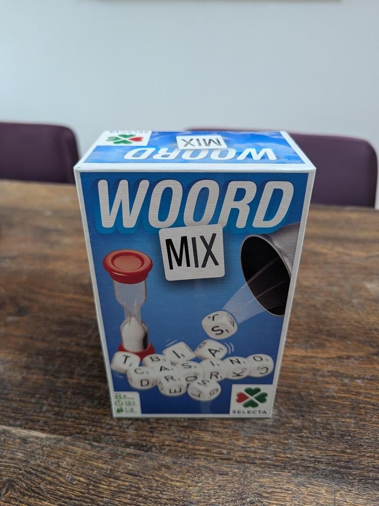 Woord Mix, Hobby en Vrije tijd, Gezelschapsspellen | Overige, Ophalen of Verzenden, Zo goed als nieuw