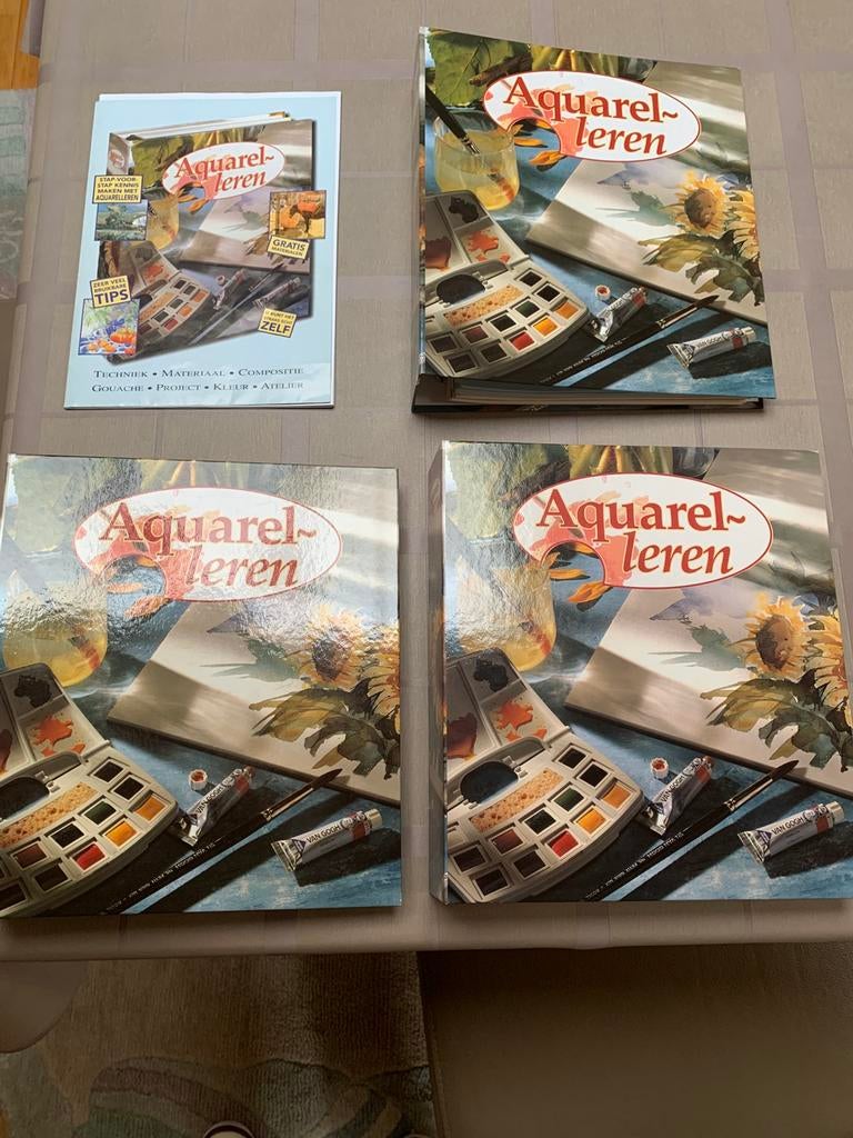 Aquarel-Leren 61 delen, Hobby en Vrije tijd, Schilderen, Ophalen of Verzenden, Nieuw