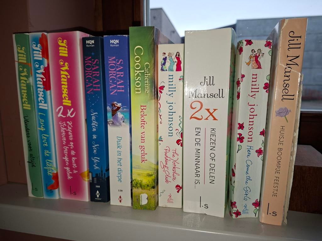 Feel good romans Jill Mansell, Catherine Cookson, D Steel, Enlèvement