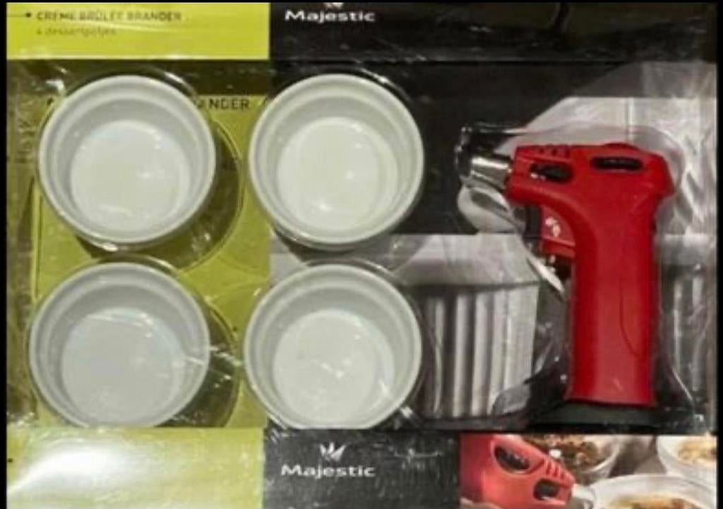 Kit pour faire de la crème brûlée, Nieuw