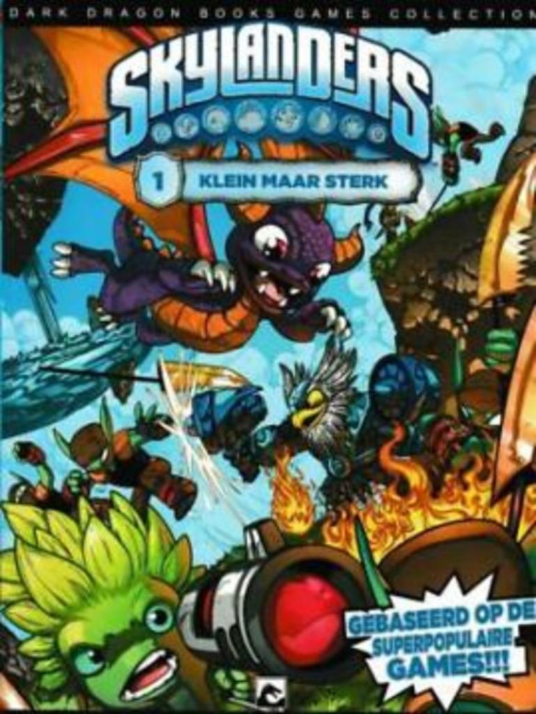 Set van vier strips : "Skylanders 1, 2, 3 en 4"., Boeken, Verzenden