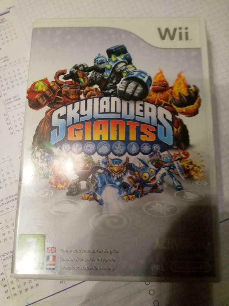 skylanders Giants game+portal+giants voor Wii of Wii U, Enlèvement ou Envoi, Comme neuf