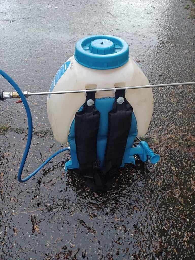 Motor rugsproeier Maruyama, Ophalen, Gebruikt