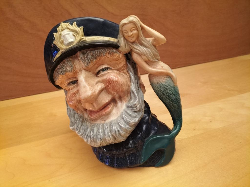 Grote kruik zeeman/zeemeermin "Old Salt", Enlèvement