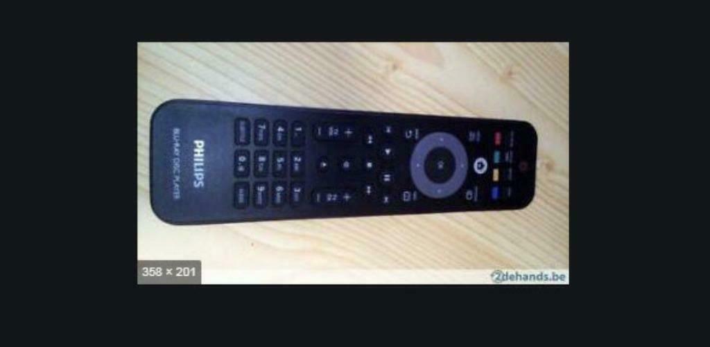 Philips afstandsbediening dvp3040, Ophalen of Verzenden, Gebruikt, Philips