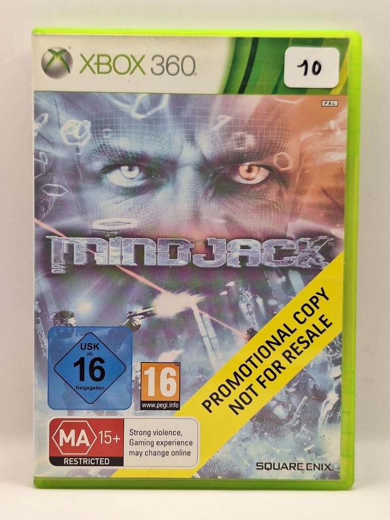 Mindjack Xbox 360 (promo), Gebruikt, 1 speler, Ophalen of Verzenden, Vanaf 16 jaar