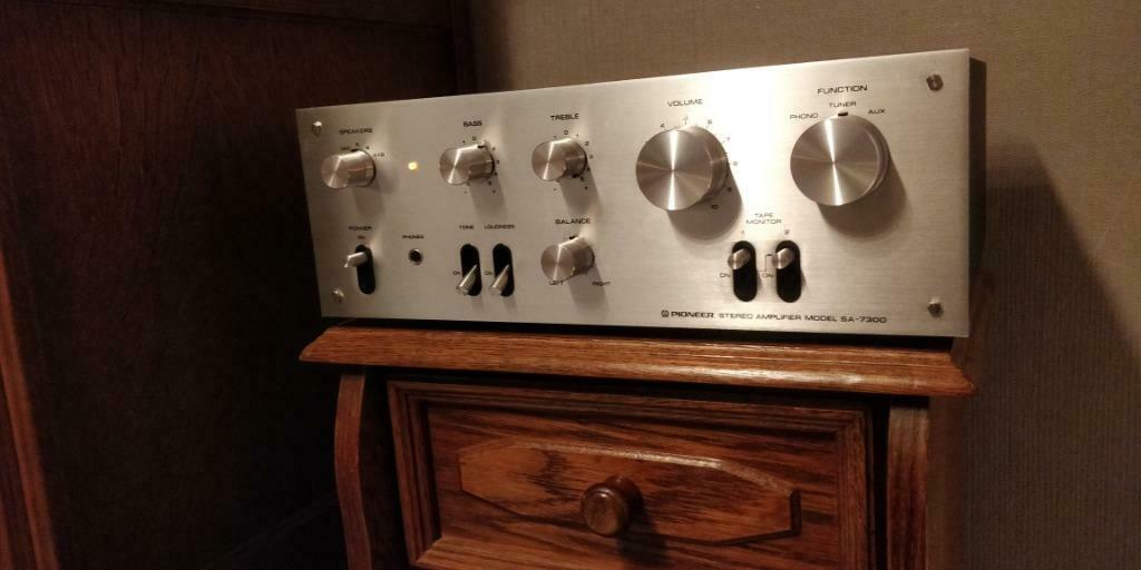 Pioneer SA-7300 Stereo Integrated Amplifier (1975-77), TV, Hi-fi & Vidéo, Enlèvement ou Envoi, Utilisé, Stéréo, Pioneer