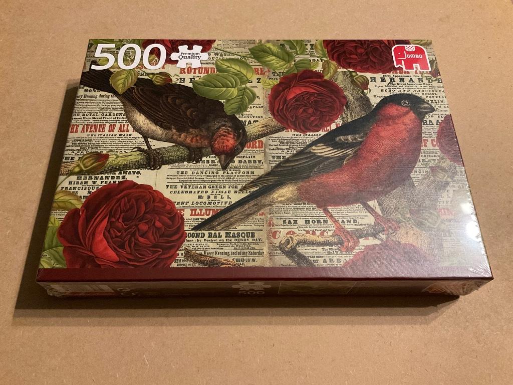 Puzzel vogels 500 stukjes, Enlèvement ou Envoi, 500 à 1500 pièces, Neuf, Puzzle