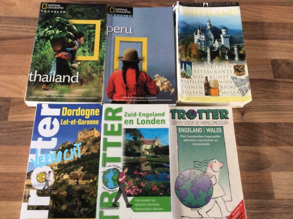 Reisgidsen Thailand, Peru, Engeland, Duitsland, Enlèvement ou Envoi, Utilisé, Guide ou Livre de voyage