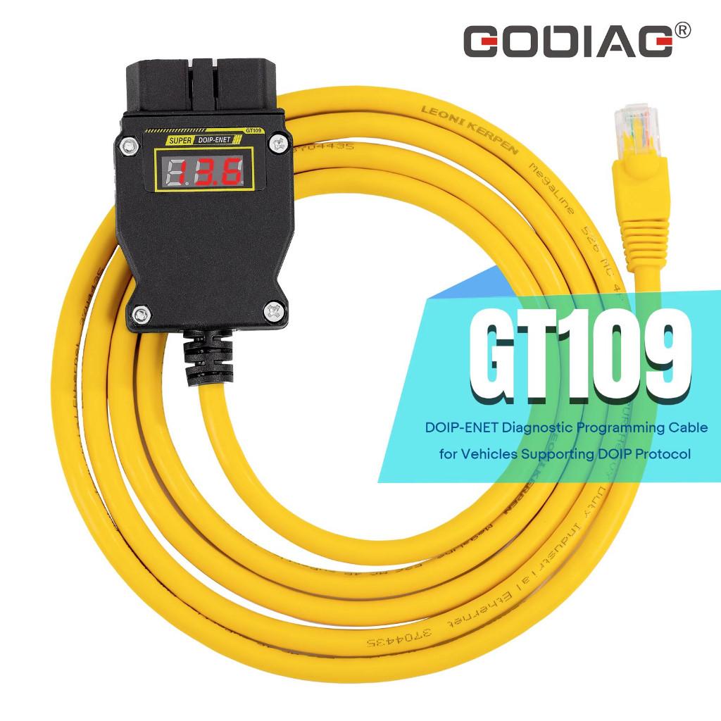 GODIAG GT109 DOIP ENET kabel | ISTA XENTRY ODIS ESYS BM+ JLR, Auto diversen, Autogereedschap, Ophalen of Verzenden, Nieuw