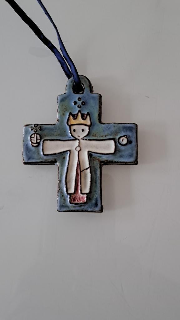 Croix céramique, Enlèvement ou Envoi, Comme neuf