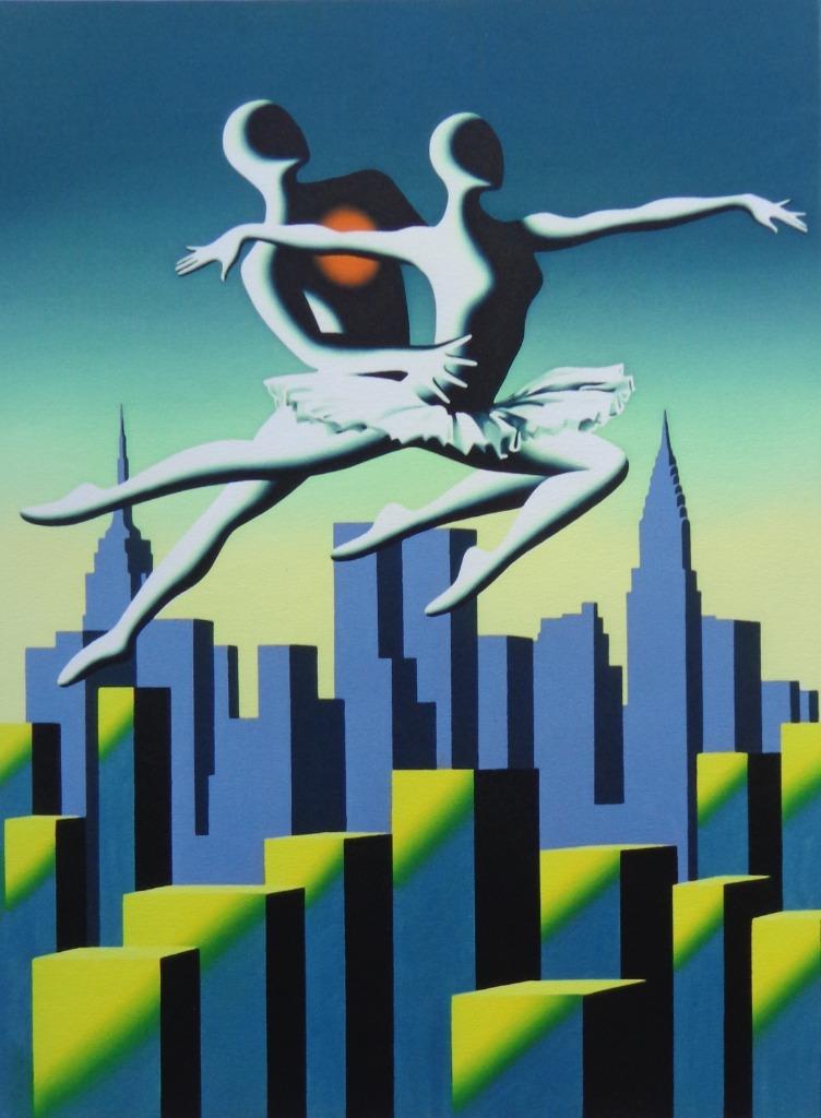 MARK KOSTABI / FIGURATIE / KLEURGICLEE / 61x45cm / SIG 2014, Antiquités & Art, Art | Lithographies & Sérigraphies, Signé, Enlèvement ou Envoi