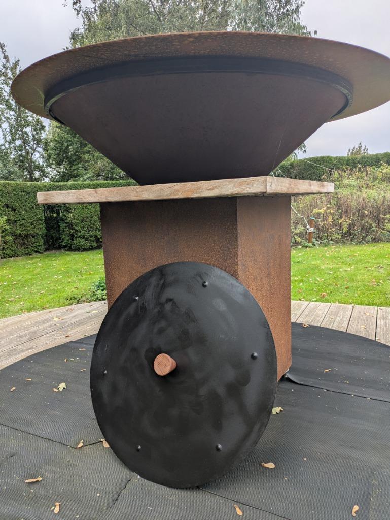 Ofyr Doofdeksel Zwart 100, Jardin & Terrasse, Enlèvement, Utilisé, Ofyr