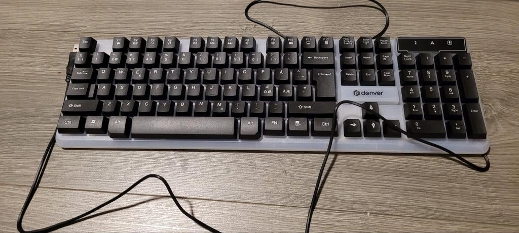Clavier Qwerty Denver Luminous Gaming, Enlèvement ou Envoi, Qwerty, Neuf