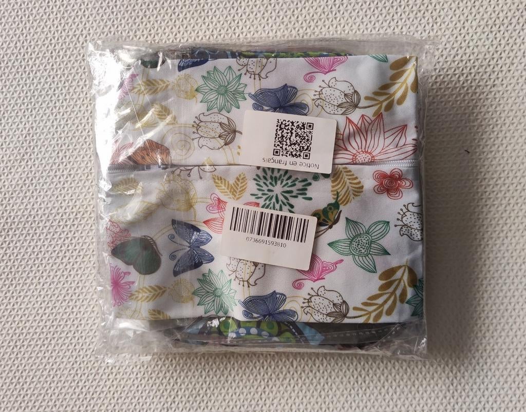 6pcs Protège-slip Tissu en Bambou, Ophalen, Slip