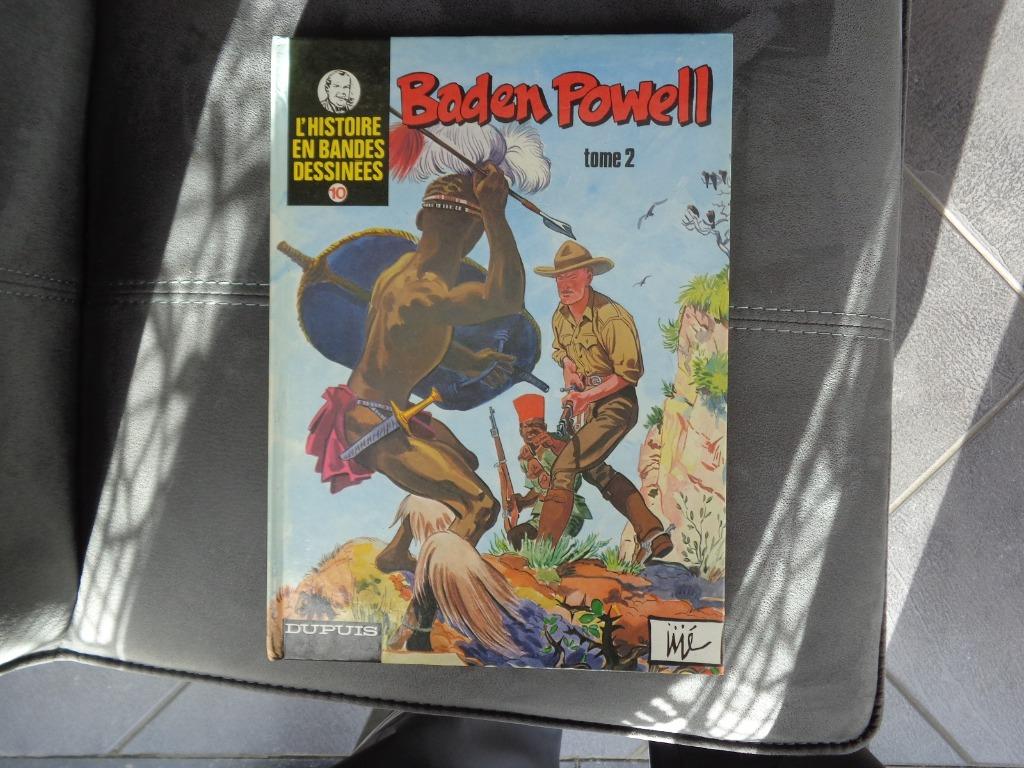 Stripboek „Baden Powell” deel 2, Boeken, Ophalen