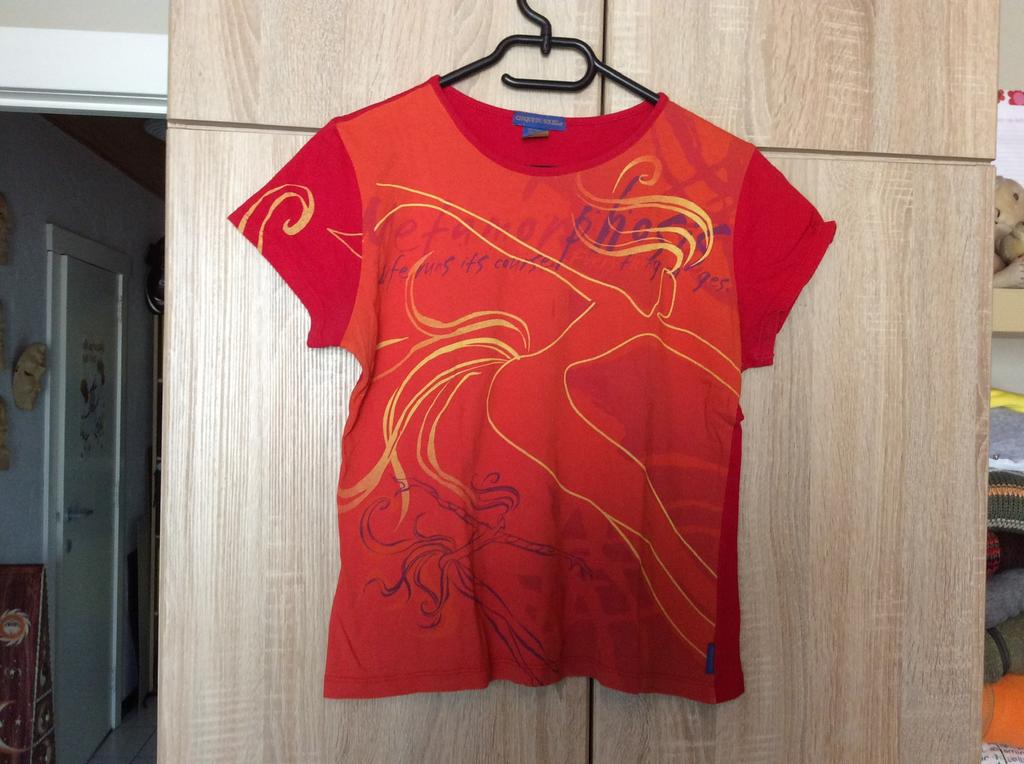 Rood t shirt, cirque du soleil,maat L, Cirque du soleil, Maat 42/44 (L), Ophalen of Verzenden, Zo goed als nieuw