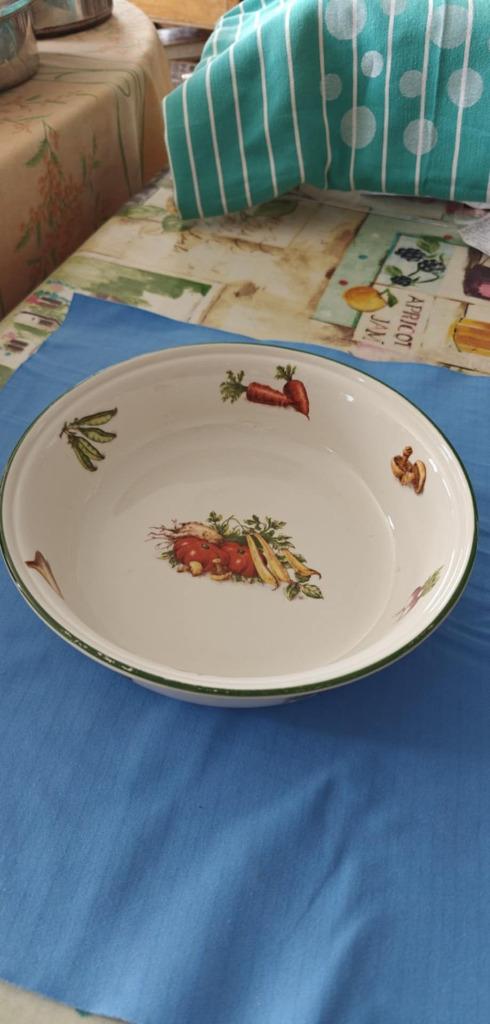 bol ignifuge Pillivuyt France diam 24 cm, Enlèvement ou Envoi, Comme neuf, Céramique, Balance ou Balances