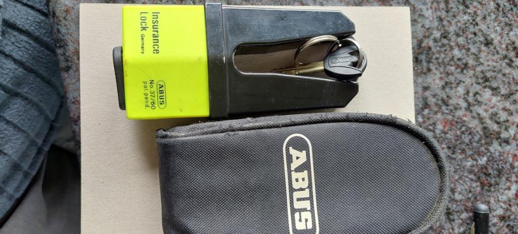 Motorslot Abus, Ophalen, Gebruikt