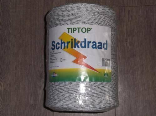 Te koop: Nieuwe rollen Tiptop schrikdraad 1000 meter