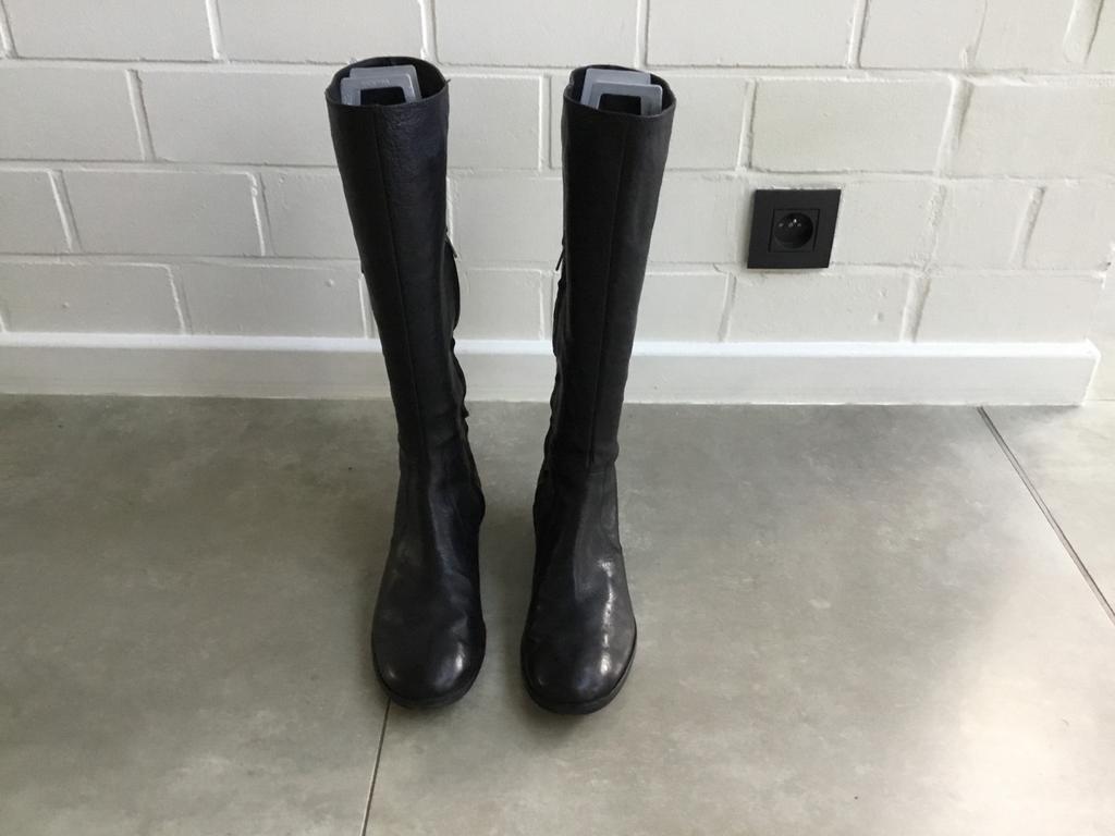 Bottes femme TRUSSARDI JEANS, Enlèvement ou Envoi, Comme neuf, Noir, Bottes hautes