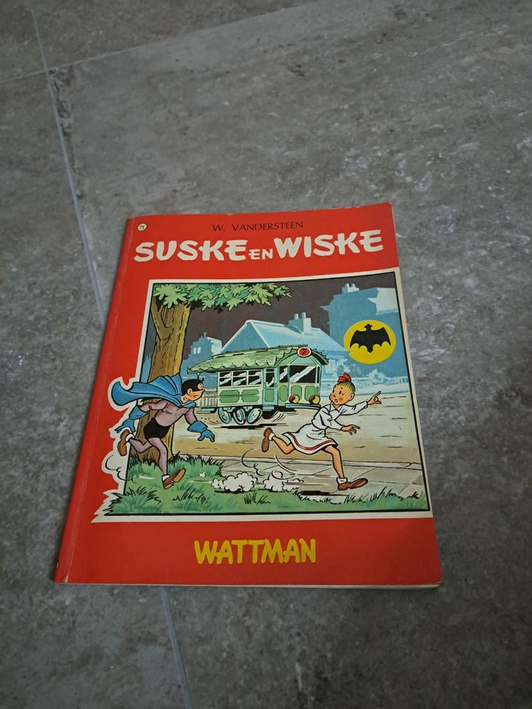 Suske en wiske strip wattman, Enlèvement ou Envoi, Willy Vandersteen, Une BD, Utilisé
