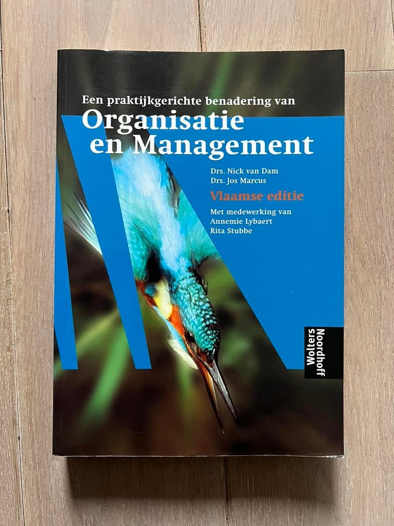 Boek ‘Organisatie en management’, Boeken, Ophalen of Verzenden, Zo goed als nieuw, Management, Van Dam