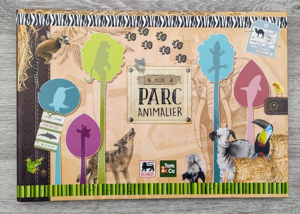 Album (onvolledig) Mijn dierenpark (Delhaize - Tom & Co -, Verzamelen, Overige supermarkten, Ophalen of Verzenden